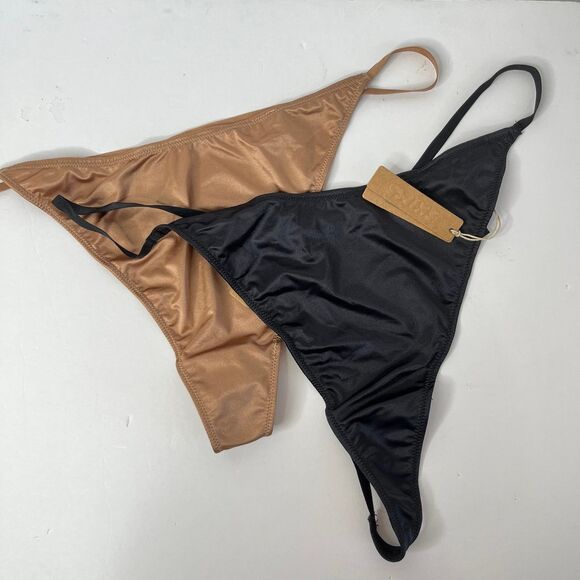 NWT 2 Pairs Skims Fits Everybody T-String Thong Panties Size 4X #428 - Picture 4 of 8